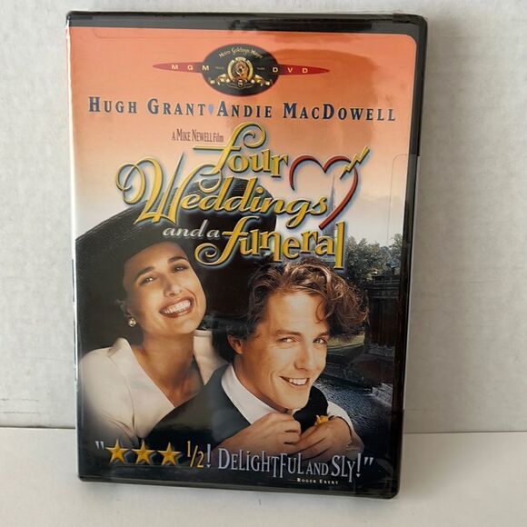 Four Weddings and a Funeral DVD - Picture 1 of 1